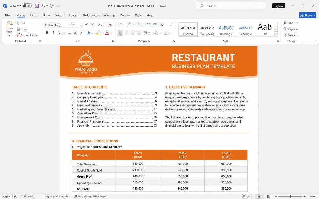 🏗️ Business Setup & Planning tool preview