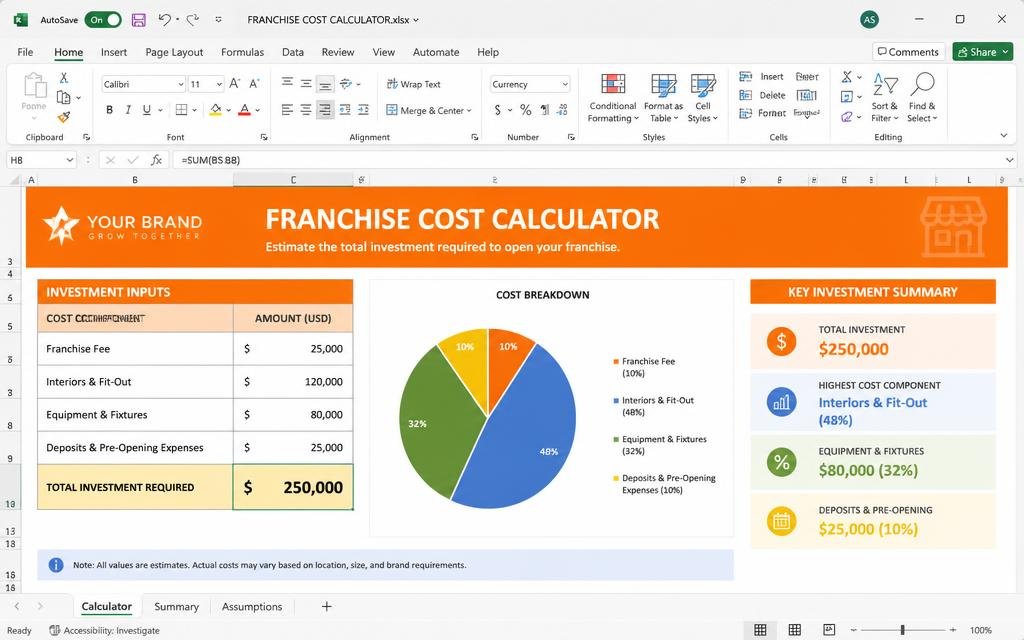 🏢 Franchise & Multi-Outlet tool preview