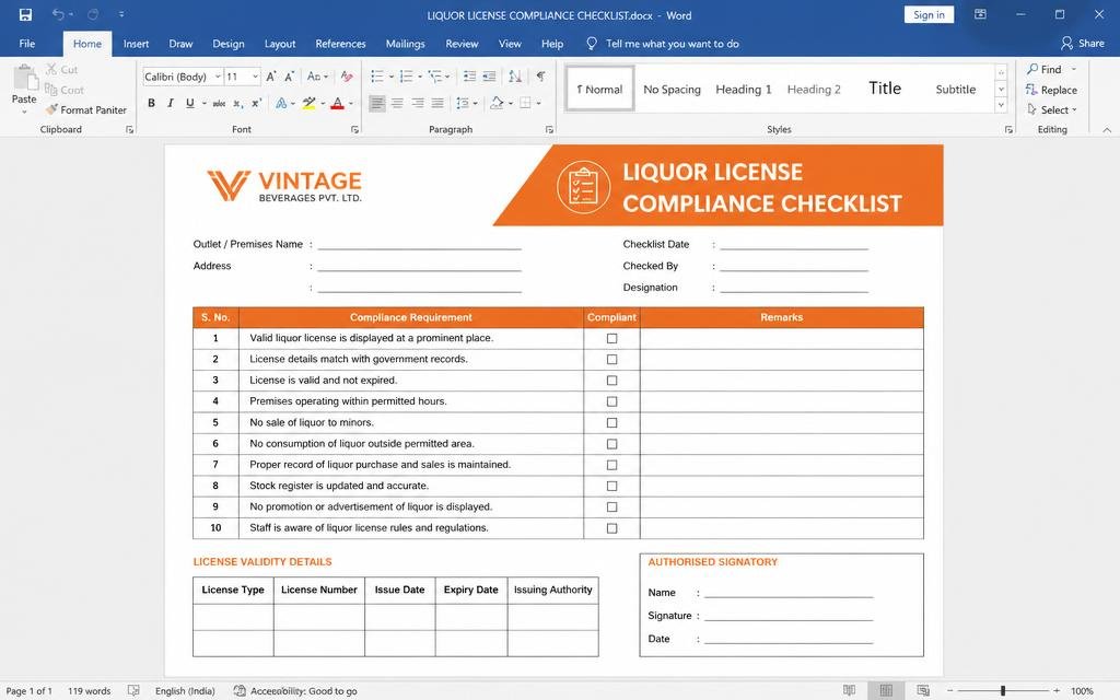 🍺 Beverage & Bar Management tool preview