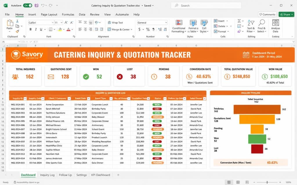 🍱 Catering & Bulk Orders tool preview