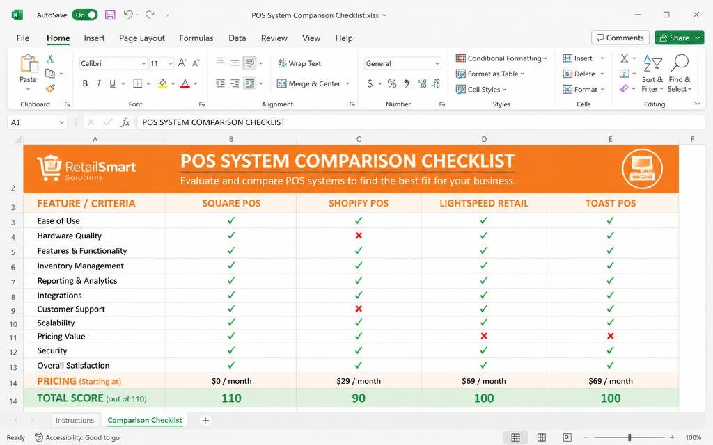 💻 Technology & POS tool preview