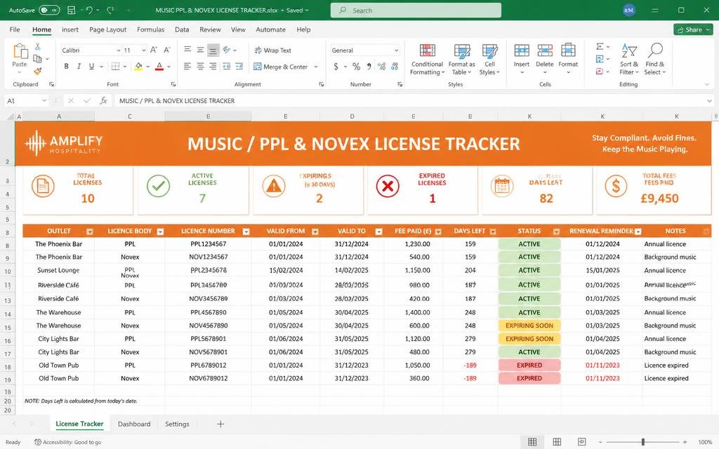 🎵 Music & Misc Compliance tool preview
