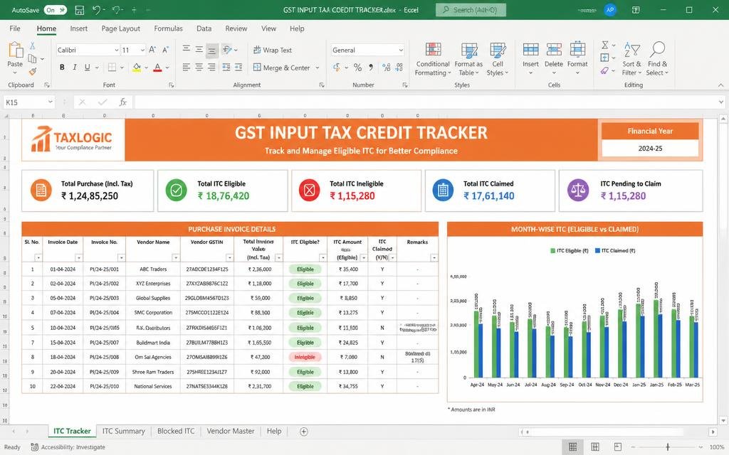 📋 GST & Taxation tool preview