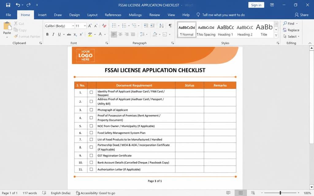 ⚖️ FSSAI & Food Safety tool preview